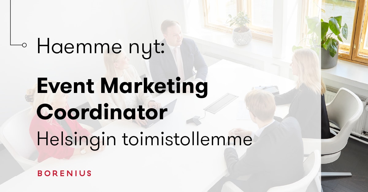 Haemme nyt: Event Marketing Coordinator