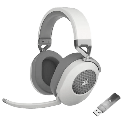 Corsair HS65 Wireless 7.1 Surround Gaming Headset - White CA-9011286-EU