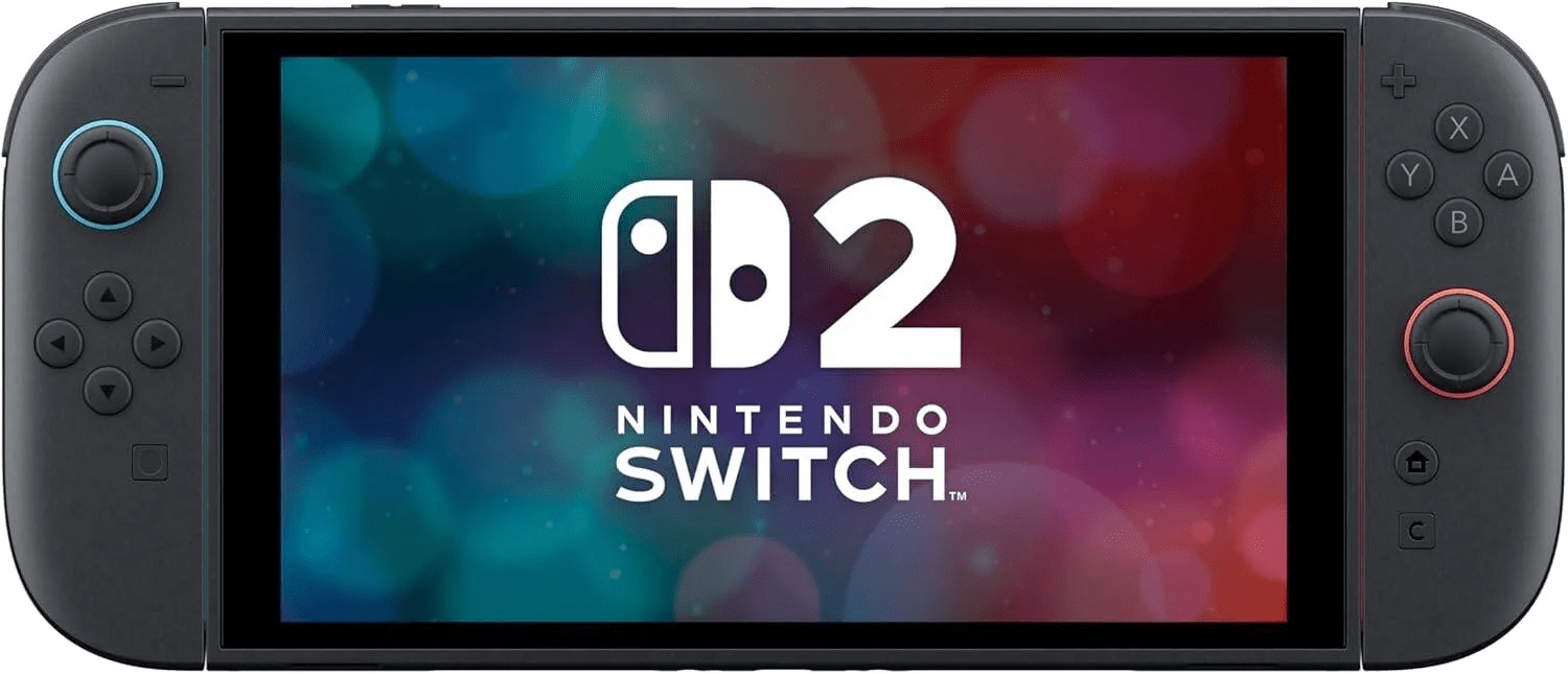 Nintendo Switch 2 Console 2025, 7.9 HDR10 Touchscreen 120Hz Display, 12GB RAM, 256GB Storage, Next-Gen Joy-Con 2 Controllers with Enhanced Motion Sensors, INTL Version BME