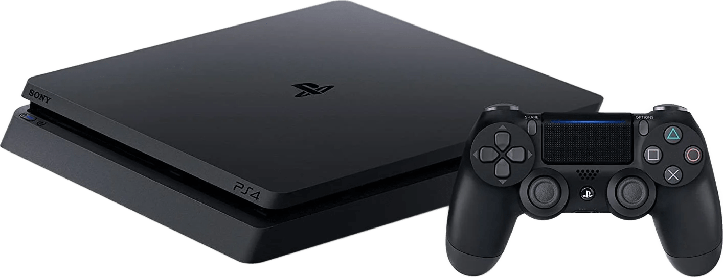 Sony PlayStation PS4 1TB Slim Standalone Jet, International Version, Black P27452629J