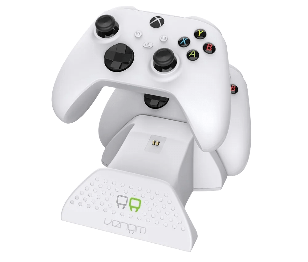 Venom Twin Charging Dock With 2 x Rechargeable Battery Packs (Xbox Series X & S Xbox One) - White 2