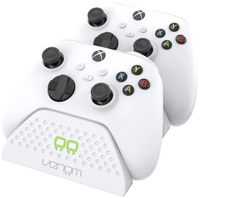 Venom Twin Charging Dock With 2 x Rechargeable Battery Packs (Xbox Series X & S Xbox One) - White 3