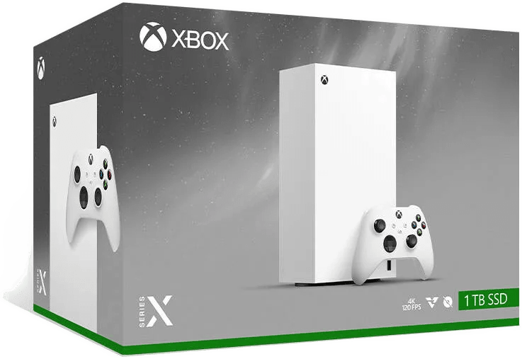 Xbox Series X Digital Edition, 8X Cores 3.8 GHz Processor, 16GB RAM, 1TB Custom SSD, True 4K Gaming Resolution, Auto Low Latency Mode, HDMI Variable Refresh Rate, AMD FreeSync, 4