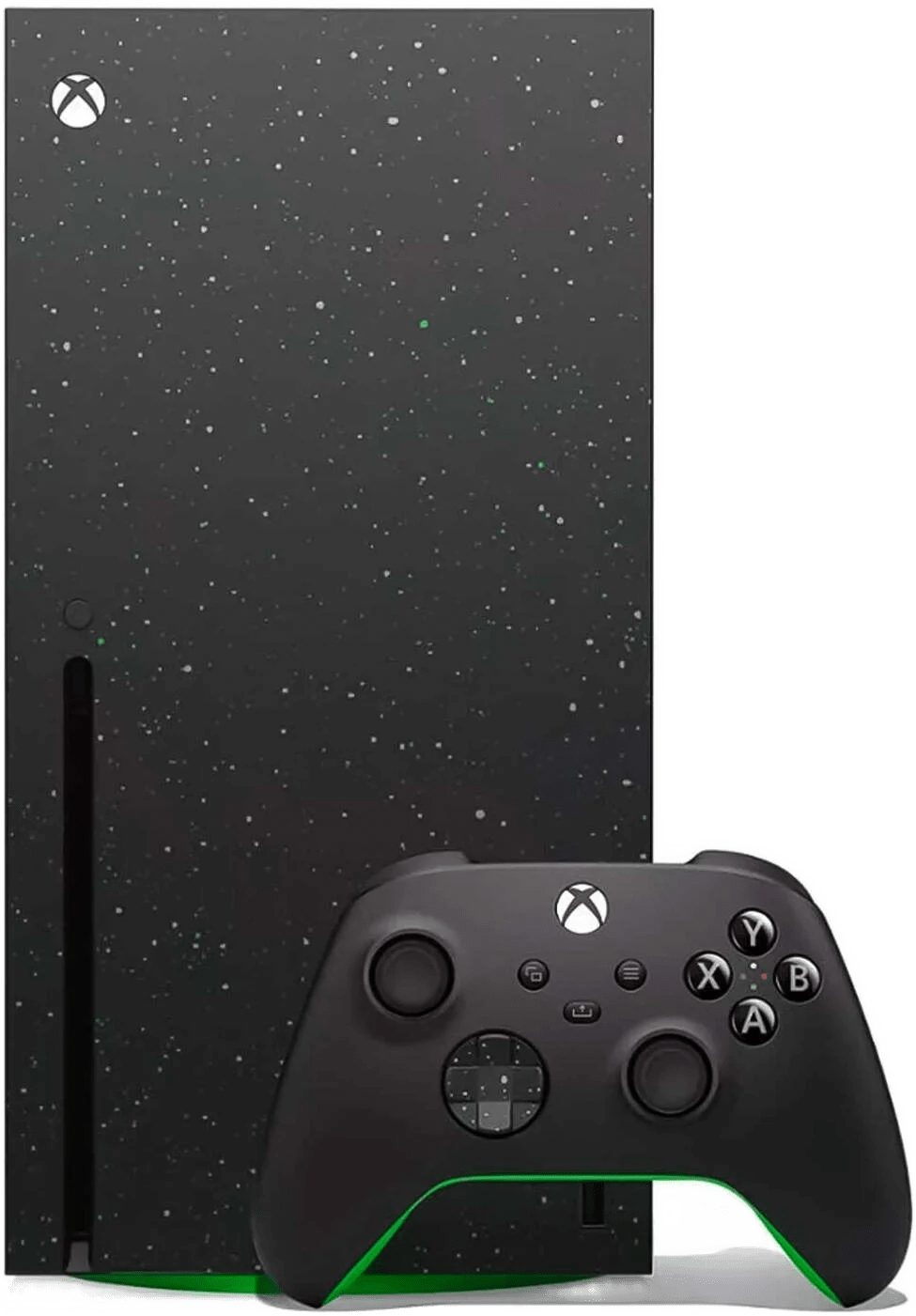 Xbox Series X Galaxy Black Special Edition 2TB SSD USA Console, 8X Cores CPU, 12 TFLOPS GPU, 16GB RAM, Supports USB 3.1 external HDD, True 4K Resolution, Black Series X BK 2