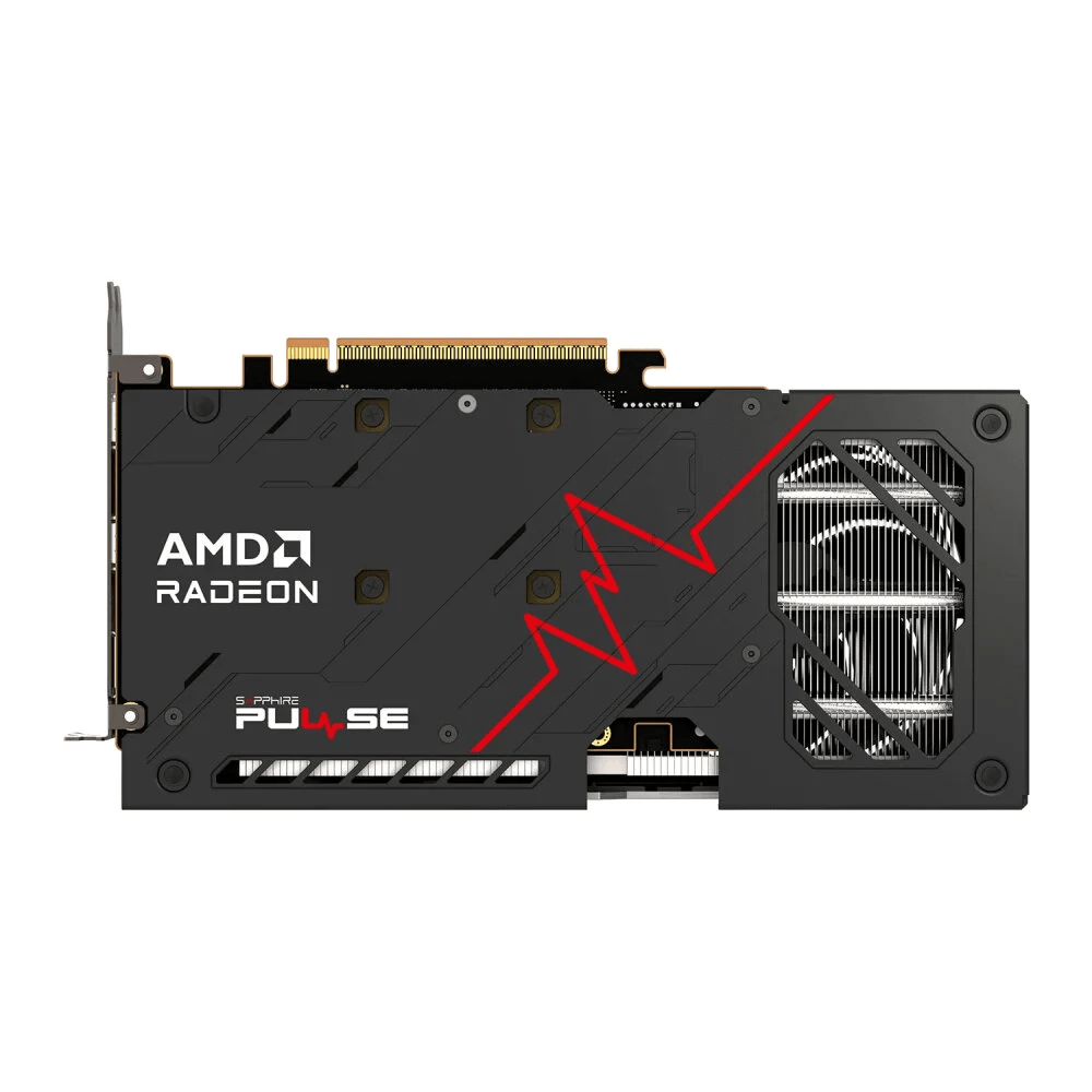 SAPPHIRE PULSE AMD Radeon RX 9060 XT Graphics Card, 16GB GDDR6 128-Bit Memory, 3290 MHz Boost Clock, 2048 Stream Processors, 20 Gbps Memory Speed, PCI-Express 5.0 x16 | 11350-03-20G 5