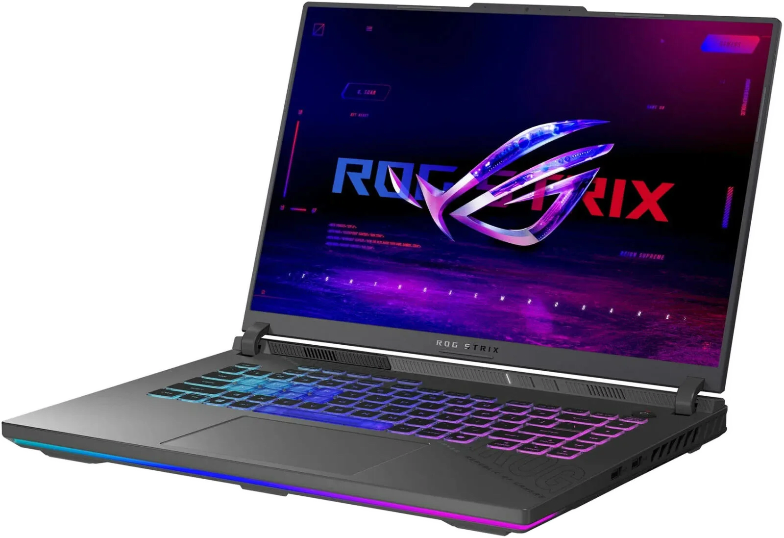 ASUS ROG Strix G16 Gaming Laptop, 16 FHD 165Hz Display, AMD Ryzen 9 8940HX Processor, 16GB RAM, 1TB SSD, GeForce RTX 5070 8 GB, English Keyboard, Windows 11, Gray 90NR0L67-M004S0 5