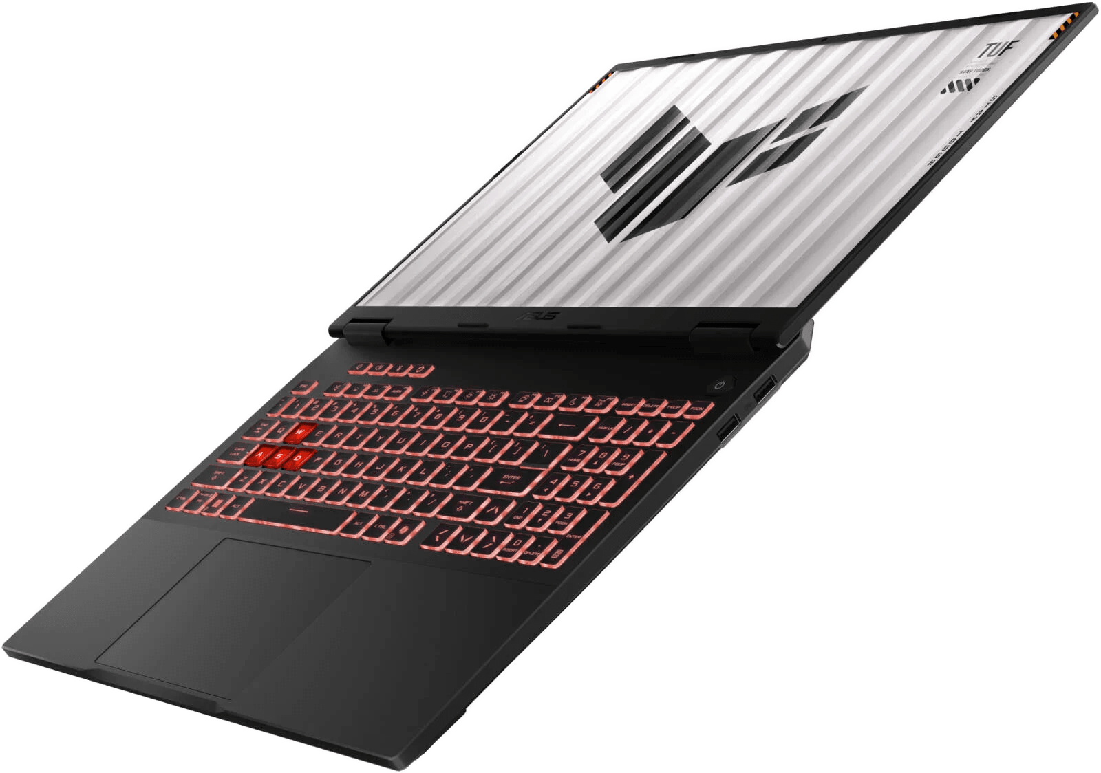 ASUS TUF Gaming A16 FA608PM Laptop, 16" WUXGA IPS 165Hz Display, AMD Ryzen 9 8940HX, 16GB RAM, 1TB SSD, GeForce RTX 5060 8GB GPU, English-Arabic K/B, Win11Home, Jaeger Gray | 90NR0MC1-M003X0 7