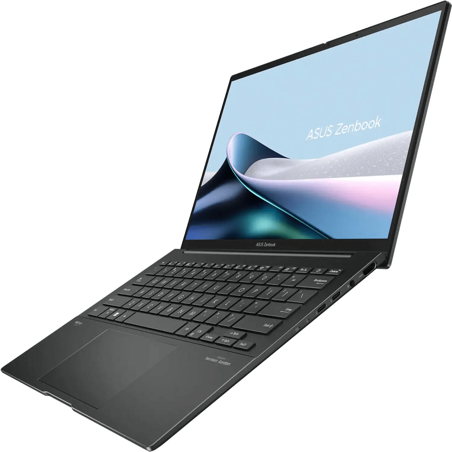 ASUS Zenbook 14 OLED UX3405CA Laptop, 14 WUXGA OLED Display, Intel Core Ultra 7 255H, 16GB RAM, 512GB SSD, Intel Arc Graphics, English KB, Win11Home, Jasper Gray 90NB14W7-M00MP0