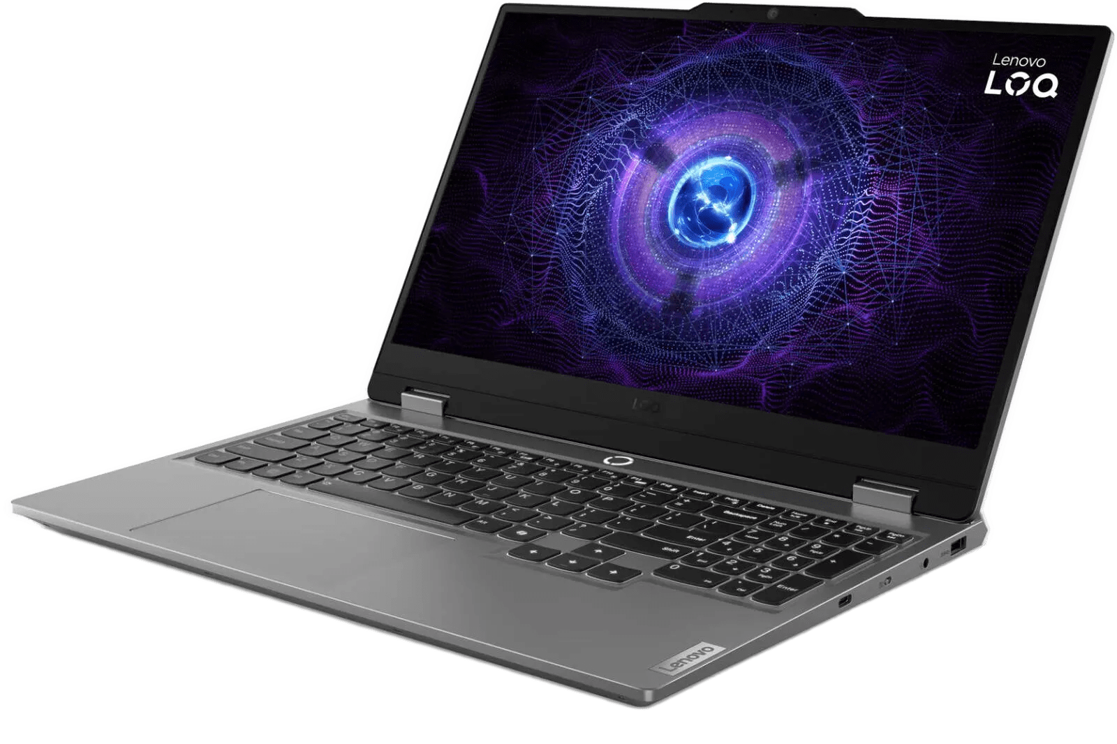 Lenovo LOQ 15IAX9 Gaming Laptop, 15.6 FHD IPS 144Hz Display, Intel Core i5-12600HX, 16GB RAM, 512GB SSD, GeForce RTX 3050 6GB GPU, English-Arabic KB, Windows 11 Home, Luna Grey | 83GS00KGAX