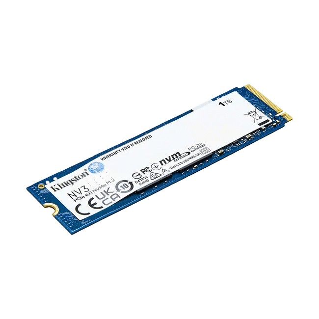 Kingston 1TB NV3 NVMe M.2 PCIe 4.0 SSD SNV3S1000G