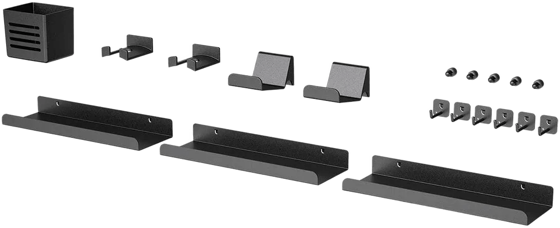 Cougar E-Odyssey Gaming Desk, 1500 x 700 mm Desktop Dimension, 730~1180 mm Height Adjustable, Ergonomic Armrest Drawer, Double Safety Measures, Silent Dual Motor Drive, Black