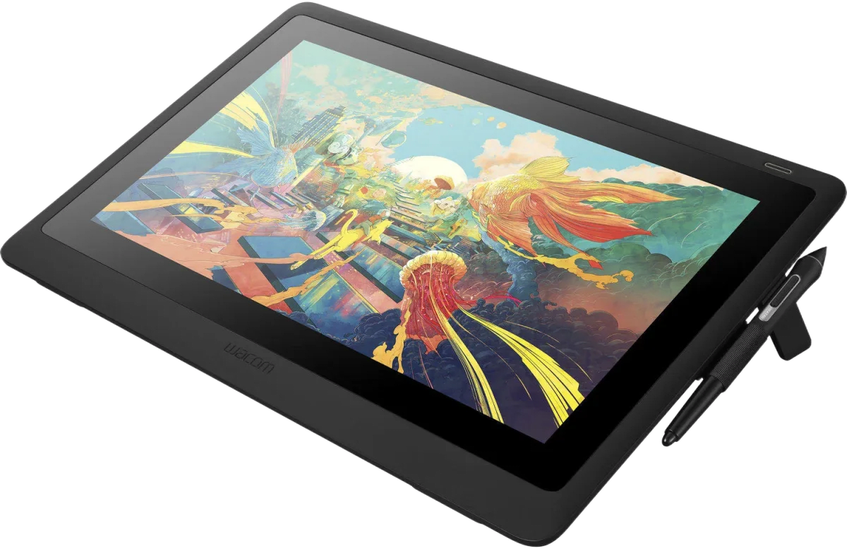 Wacom Cintiq 16 Creative Pen Display, 15.6 FHD Display, 8192 Levels Pen Pressure Sensitivity, 16.7M Colors, 72% NTSC, Foldable Built-In Stand, Wacom Pro Pen 2, Windows and Mac 3