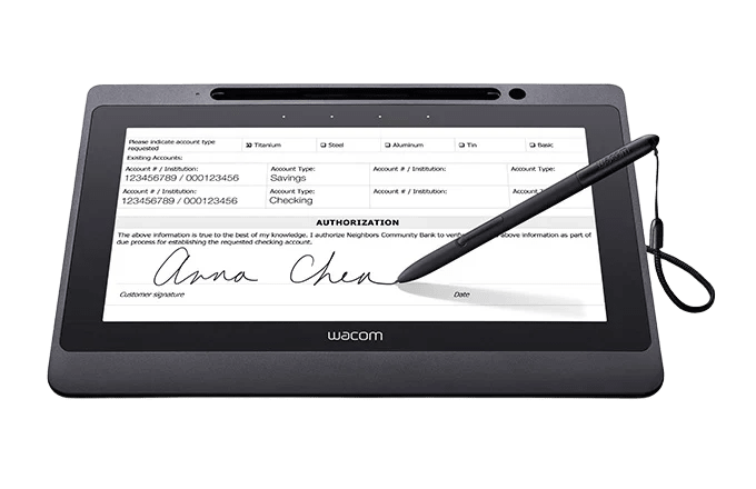 Wacom DTU-1141B Interactive Pen Display, 10.1 1920 x 1080 Full HD AHVA Panel, 8.8 x 4.9 Active Area, 1024 Levels of Pressure Sensitivity, 4 x Capacitive-Touch ExpressKeys, Balck 3