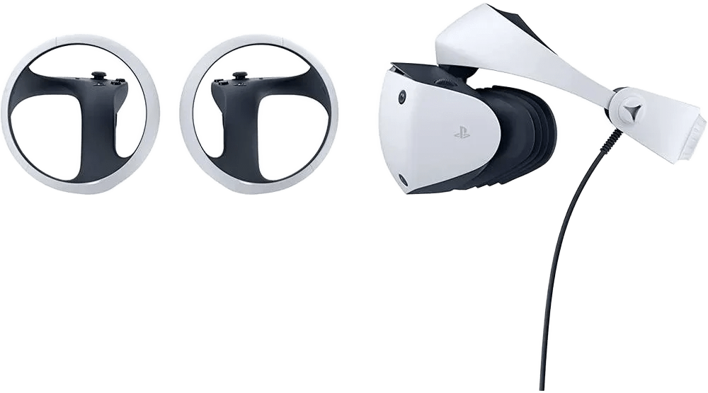 SONY PlayStation VR2 Headset, Two 2000x2040 OLED 120Hz Displays, Adjustable Lens Separartion, 6-Axis Motion Sensing System, Vibration on Headset, Built-in Microphone, USB Type-C, W 3