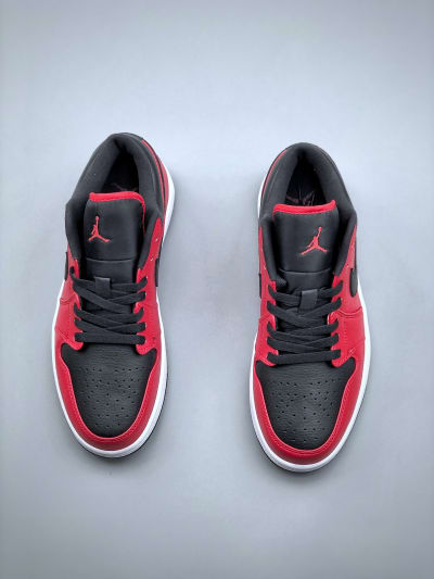 Air Jordan Low Rouge noir