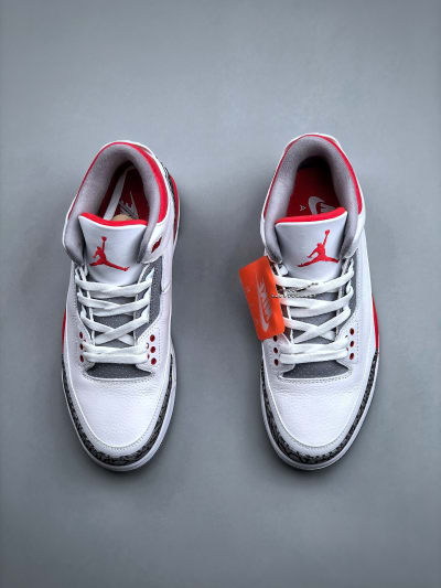 Jordan 3 Rouge Blanc