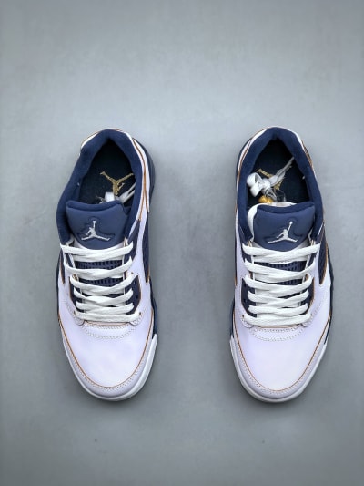 Jordan 5 Low White Blue
