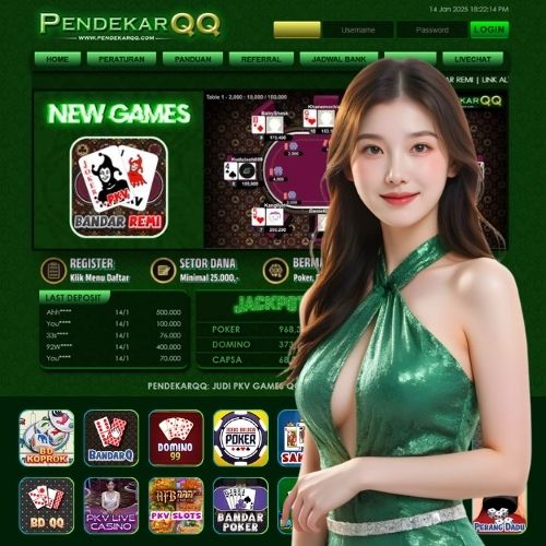 PENDEKARQQ : Aplikasi Judi Poker Online & DominoQQ Uang Asli
