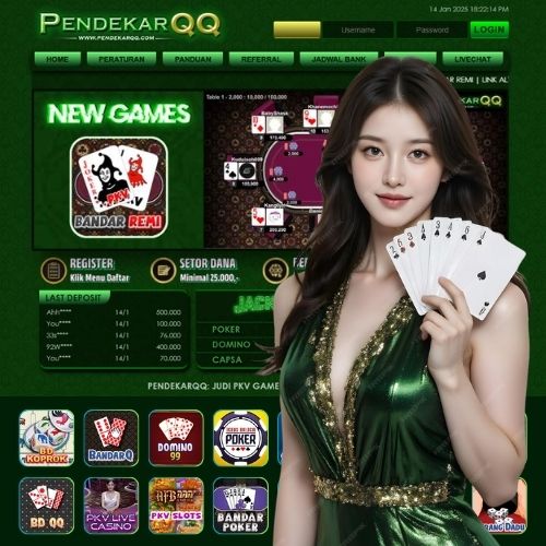 PENDEKARQQ | Kumpulan Situs Poker & DominoQQ Online berkredibel
