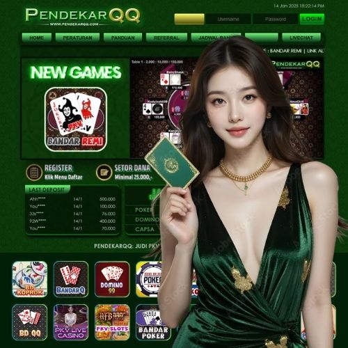PENDEKARQQ - Server Login Resmi 17 Permainan PKV Games Populer