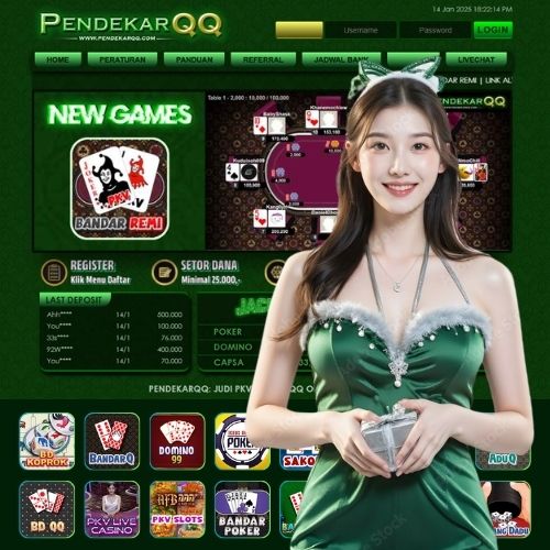 PENDEKARQQ: Link Judi QQ Resmi & Login DominoQQ Anti Nawala