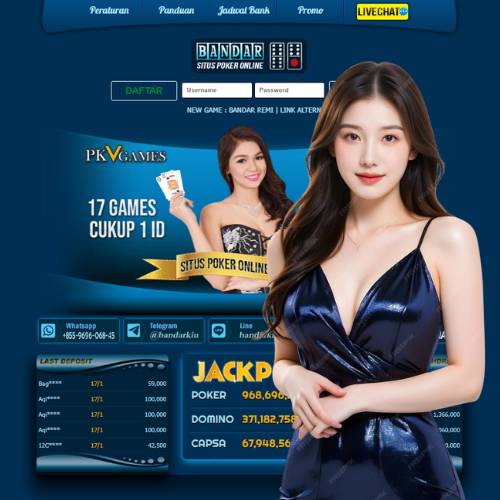 BANDARKIU > Link Situs QQ Online PokerV Resmi No.1 Di Indonesia