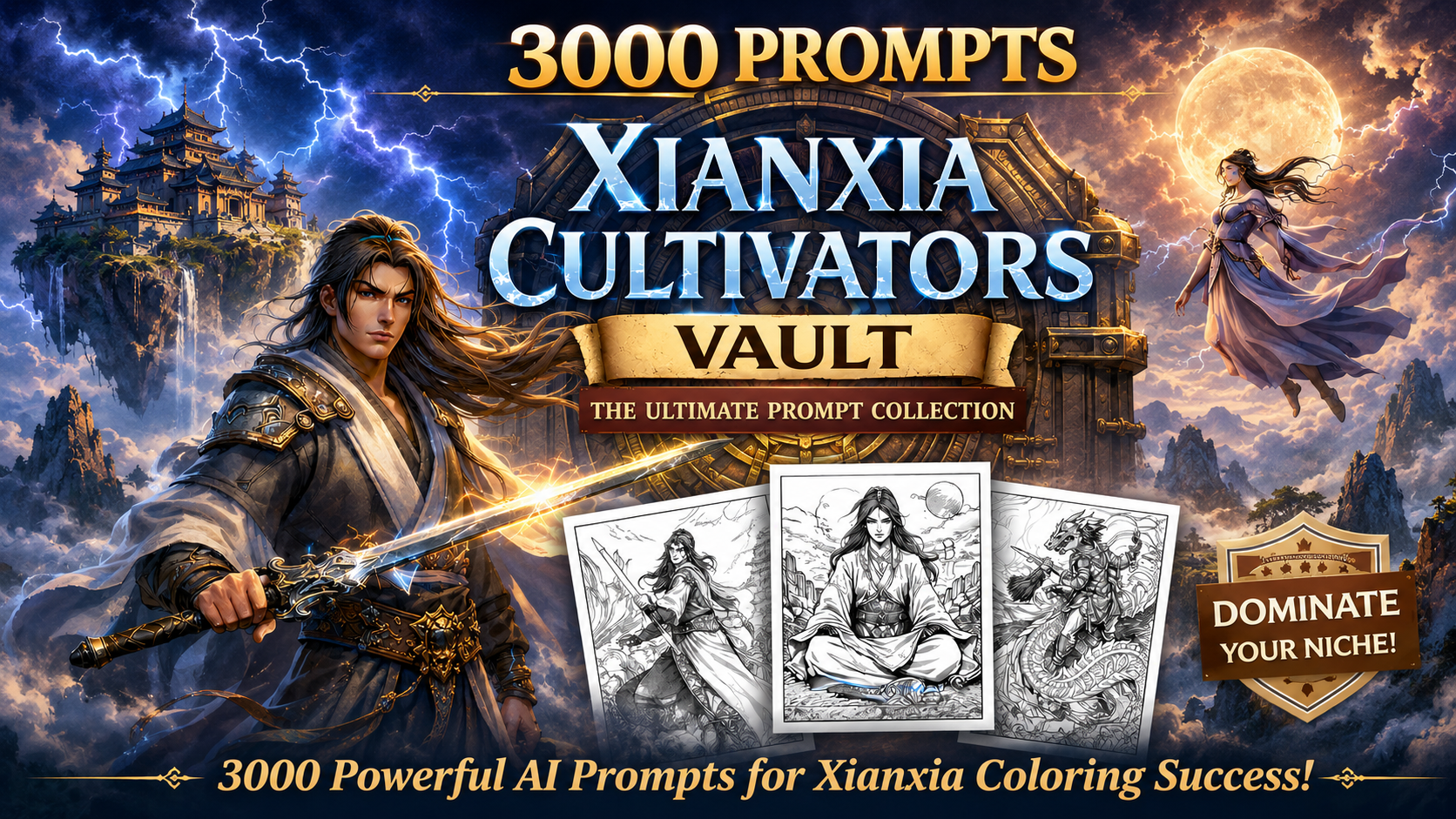 3000 Prompts Xianxia Vault
