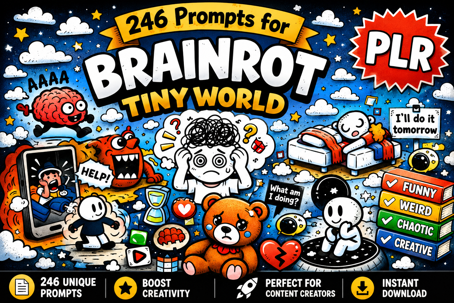 Brainrot Tiny World Cover