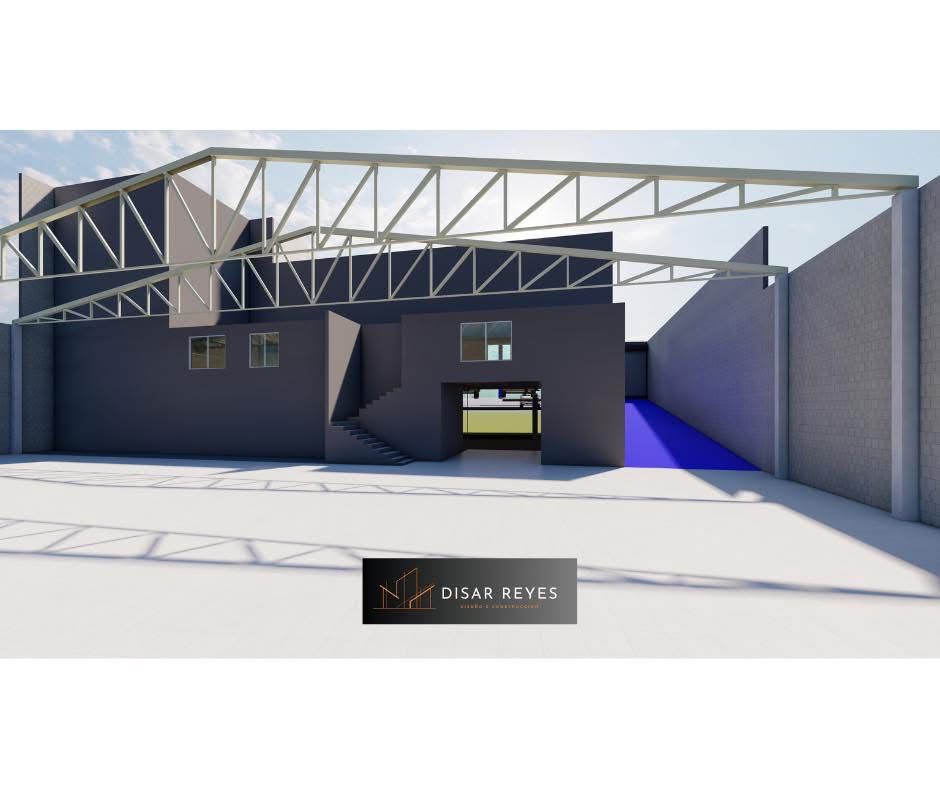 Render 3D Acceso a Bodegas