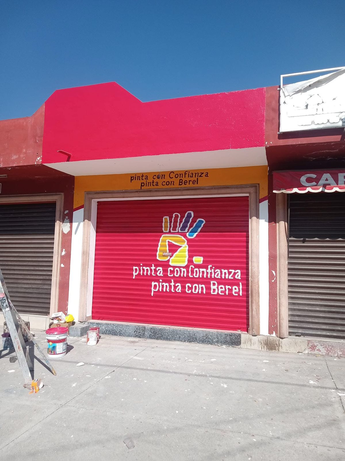 Trabajo de pintura en La Piedad 29