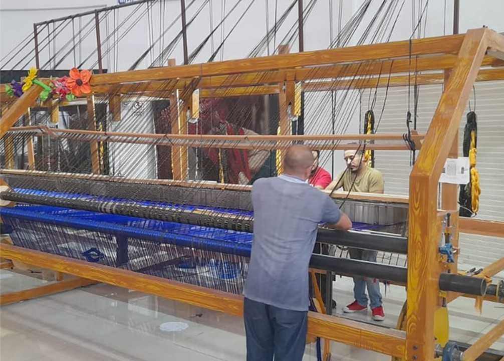 Ajustes y pruebas de tejido - Primera fase