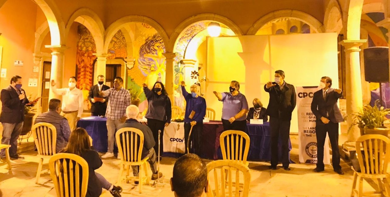 Conformación del comité para el rebozo más grande del mundo