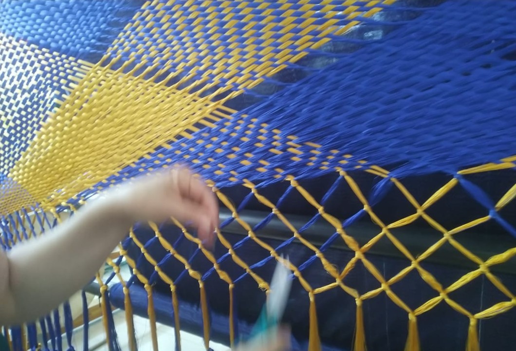 Empuntado del rebozo más grande del mundo