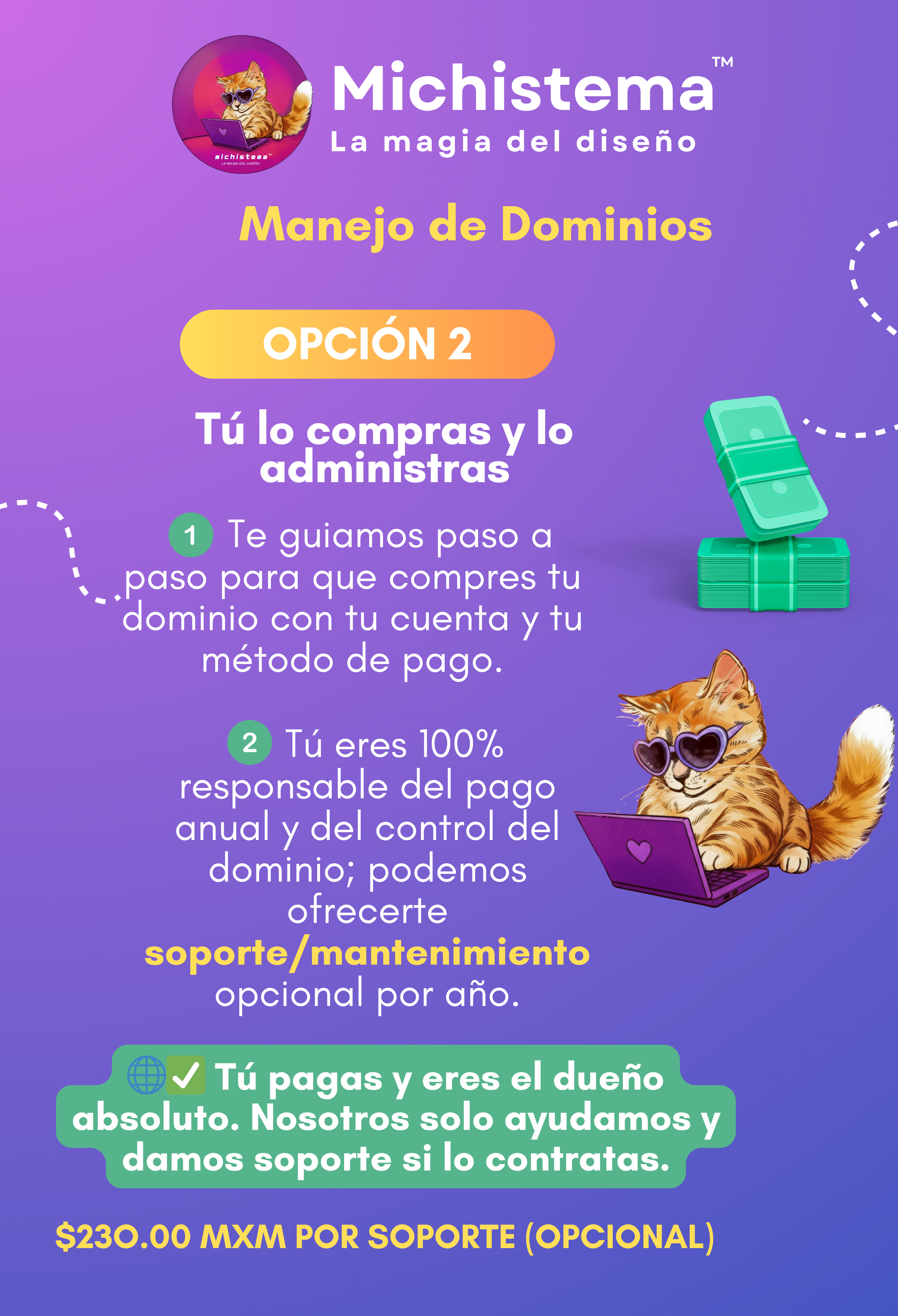 Opción 2: Gestión por Michistema