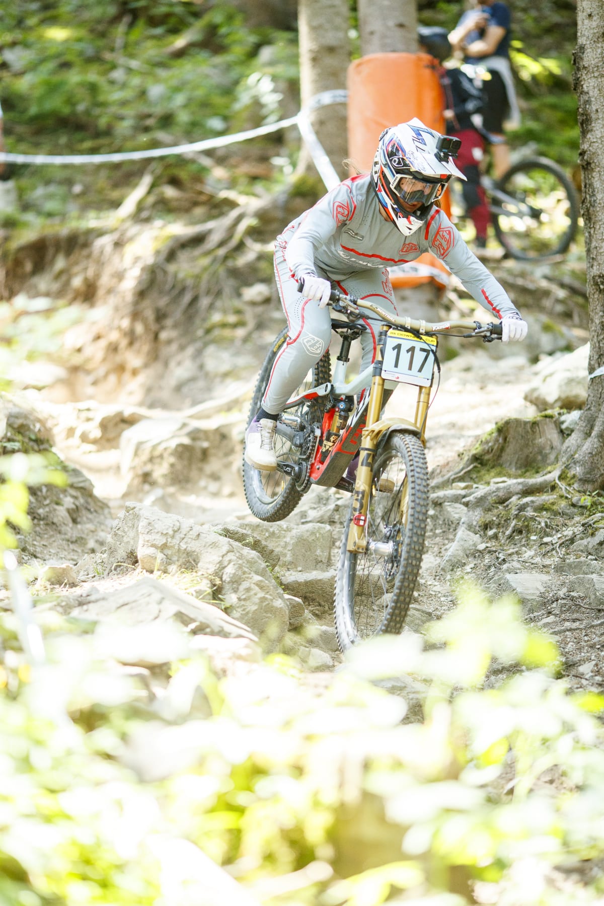 Sunday morning practice for round 3 of The 2025 IXS European Downhill Cup