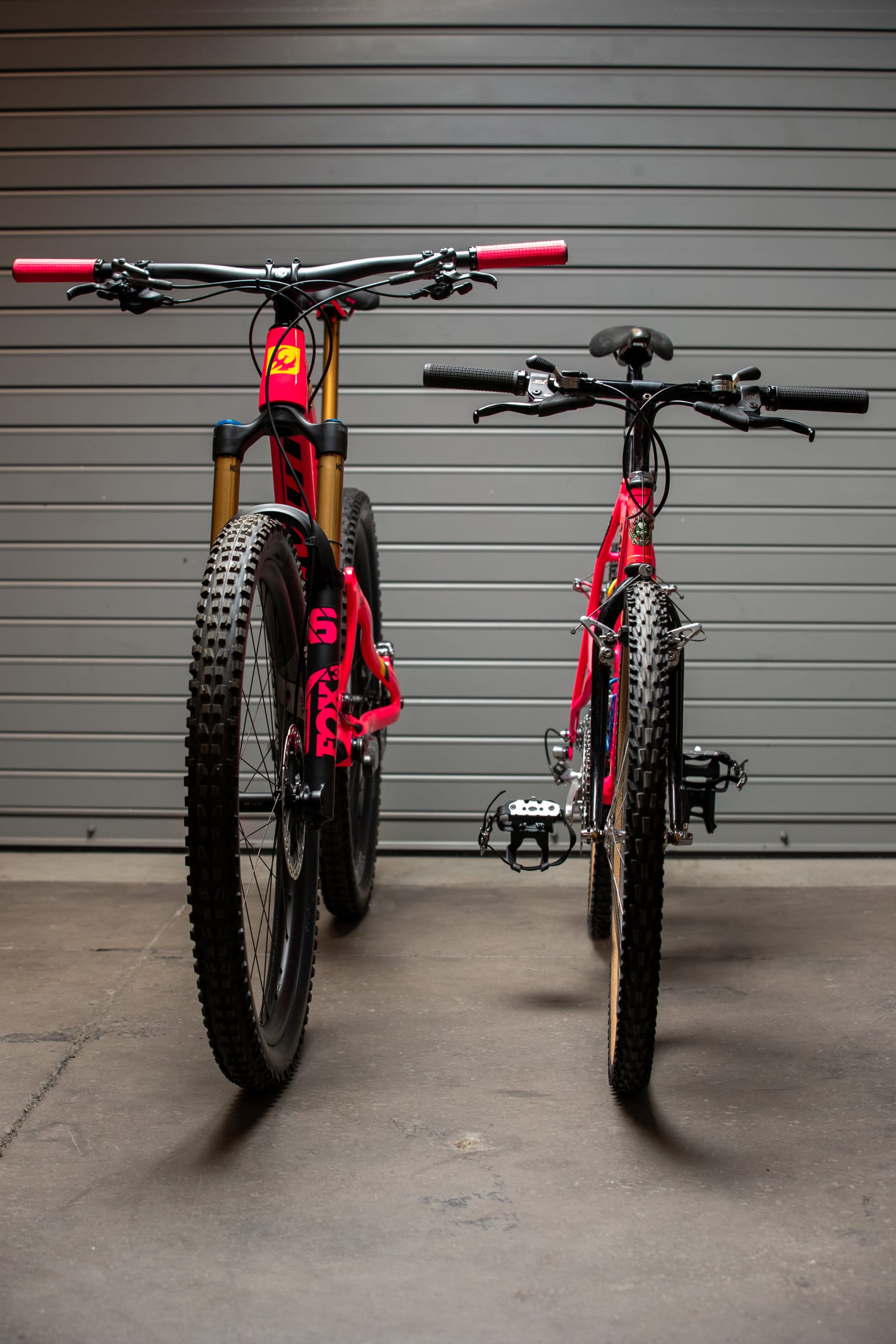 Talon old and new front