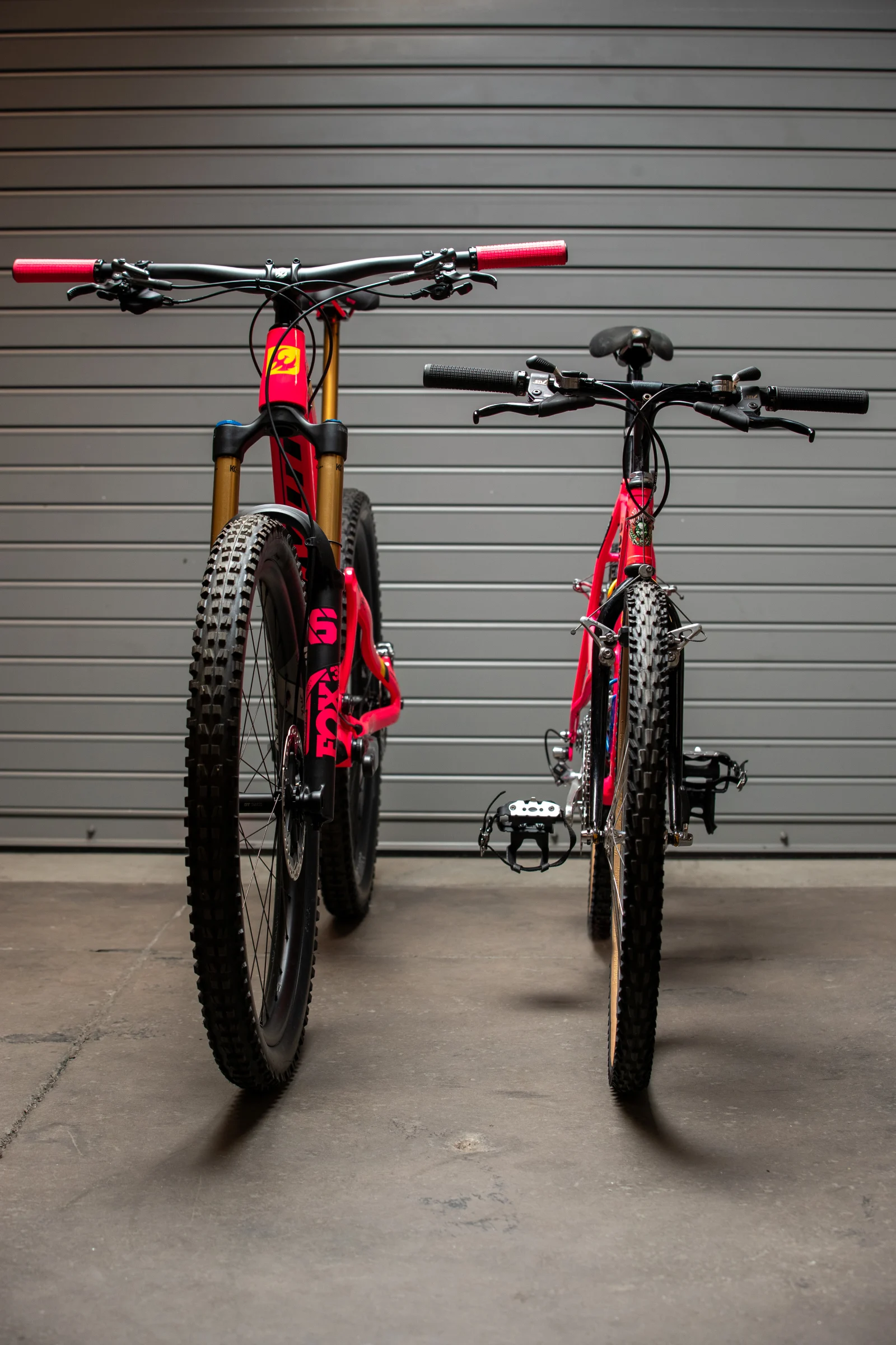 Talon old and new front