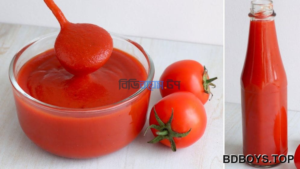 টমেটো সসের রেসিপি জানুন