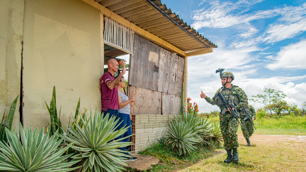 El Ejército moviliza 14.000 soldados para garantizar seguridad electoral en el noroccidente del país