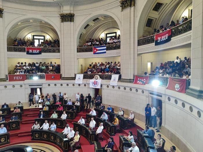 Parlamento cubano celebra audiencia pública en defensa de la soberanía nacional y contra el bloqueo