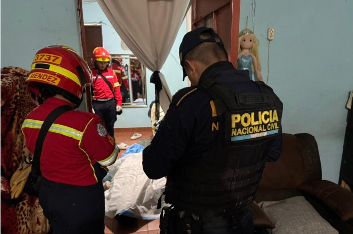 Dos personas mueren a tiros dentro de una vivienda en zona 5 de la capital