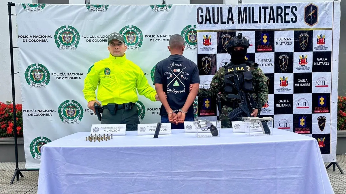 Capturan a alias 'Chalía', cabecilla del Clan del Golfo en el Chocó