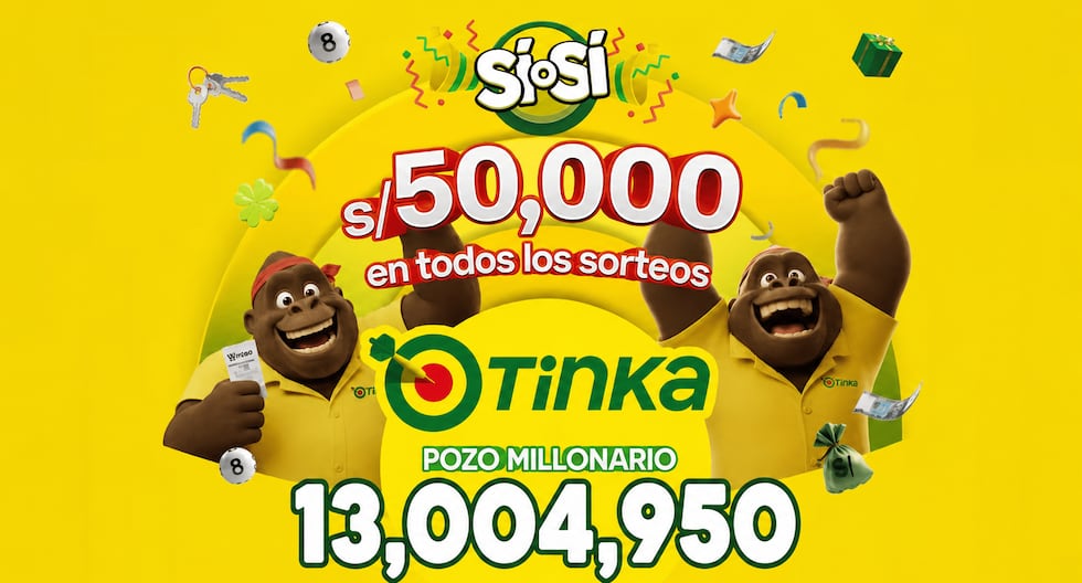 Resultados del sorteo La Tinka del 31 de mayo de 2026: números ganadores y pozo millonario