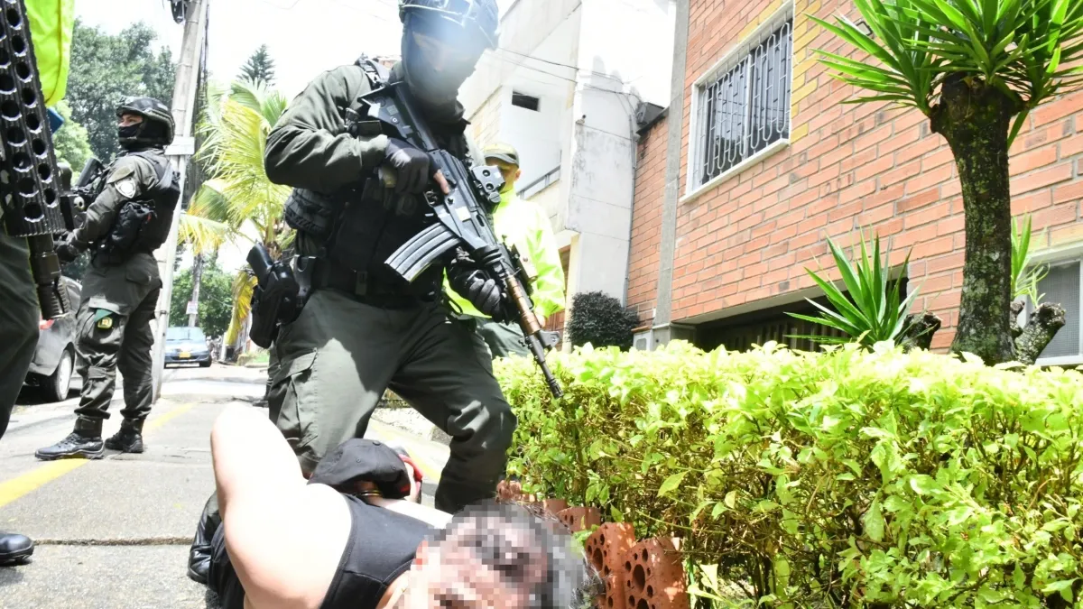 Capturan en Medellín a presunto traficante internacional de armas requerido por Estados Unidos