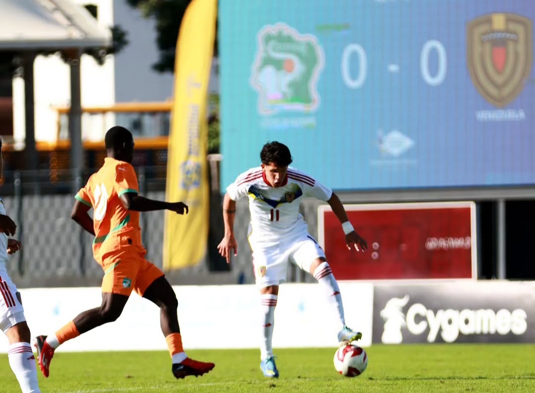Venezuela Sub-20 pierde 3-1 ante Costa de Marfil y sigue sin sumar en el Maurice Revello 2026