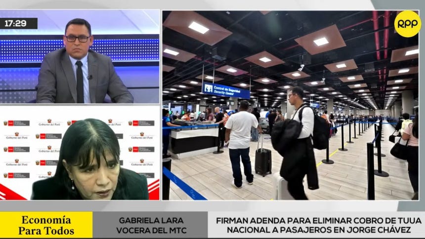 Gremios aéreos cuestionan la eliminación de la TUUA de transferencia doméstica en el aeropuerto Jorge Chávez y llevan el caso al Poder Judicial