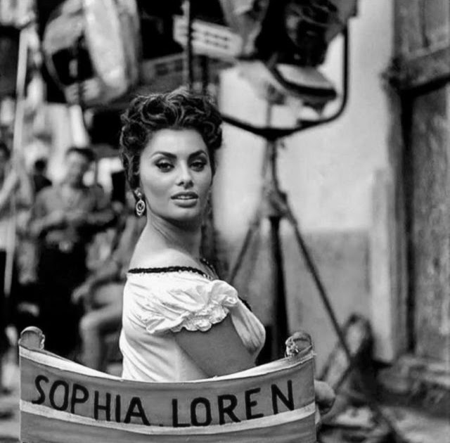 Behind the Scenes with Sophia Loren on the Set of 'The Miller’s Beautiful Wife' (1955)