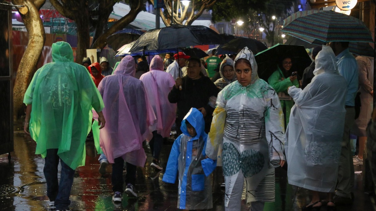 CDMX activa alertas Roja y Naranja por lluvias intensas en todas sus alcaldías