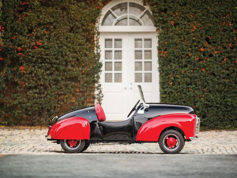 1951 Atlas Babycar 2S: Rare French Post-War Microcar Design