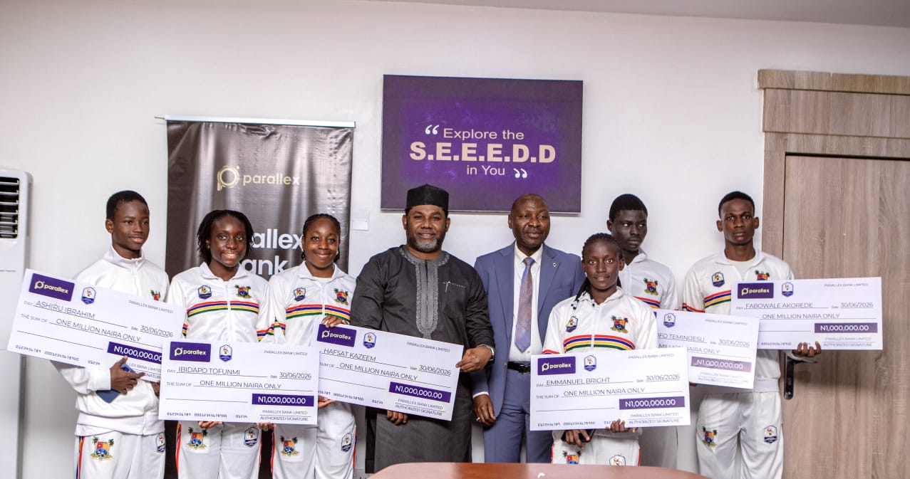 Parallex Bank gives N1 million each to Lagos youth athletes after National Youth Games victory